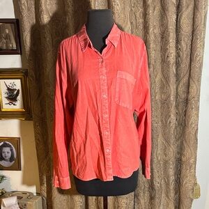 Universal Thread Coral Button-Down Shirt
